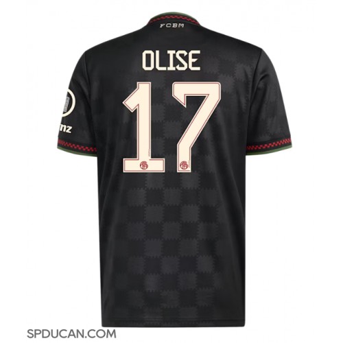 Muški Nogometni Dres Bayern Munich Michael Olise #17 Rezervni 2025-26 Kratak Rukav